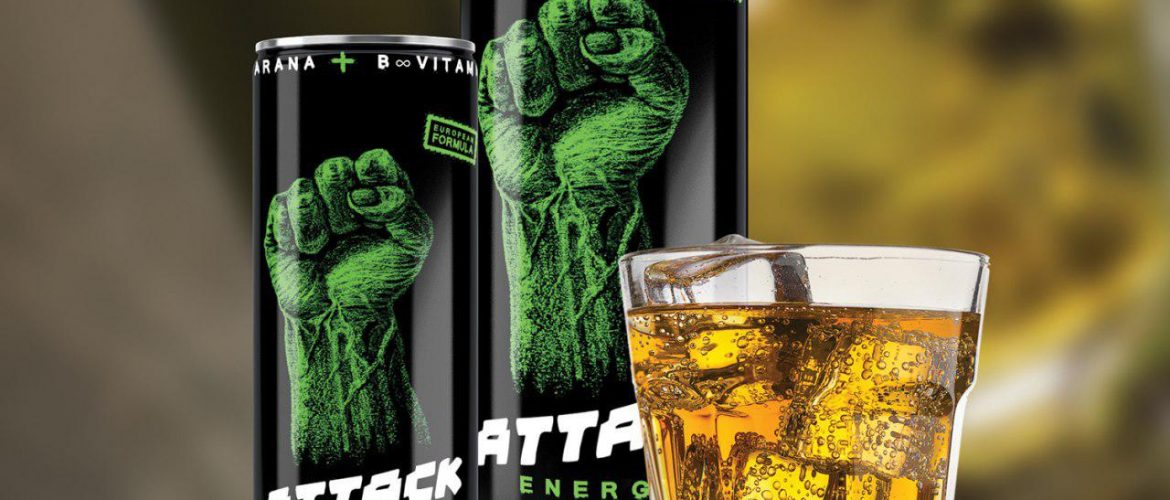 Attack energy drink